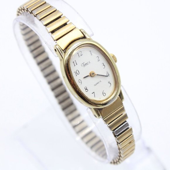 Timex Accessories Vintage Timex Watch Womens Gold Tone Stainless